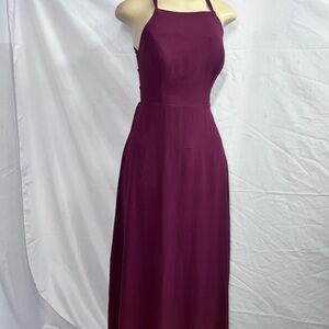 #LEVOFF‎ zs 4 Chic Strapless Purple Dress